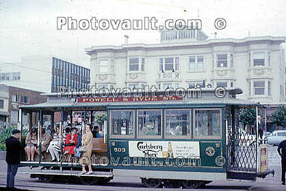 503, Hyde Street Turnaround, Turnabout, Turntable, Buena Vista Cafe, September 1966, 1960s