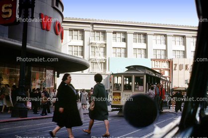 Woolworth's, Powell Street Turnaround, Zukors, 1950s