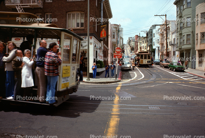 Street Intersection, June 1976, 1970s