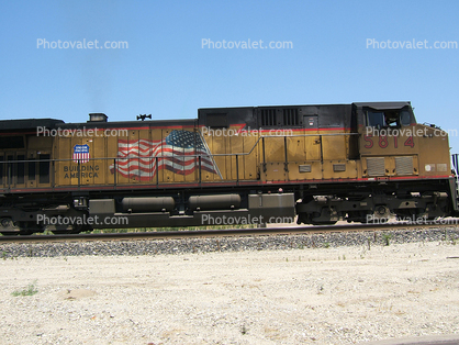 UP 5814, GE AC44CWCTE, 	Union Pacific Railroad Company