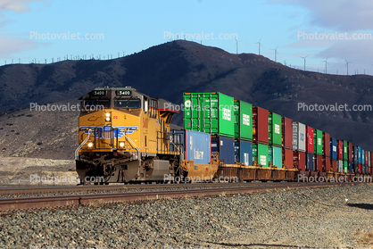 UP 5400, ES44AC, Union Pacific, Tehachapi