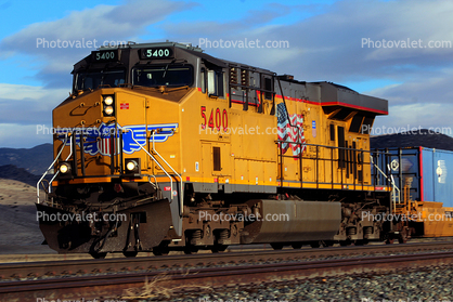 UP 5400, ES44AC, Union Pacific, Tehachapi