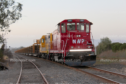 NWP 2009, RailPower RP20BD, Northwestern Pacific, Marin County, California