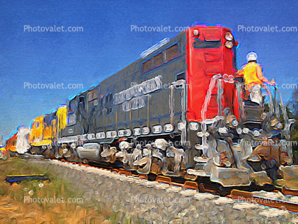 Southern Pacific Diesel Engine