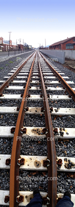New Railroad Tracks for the SMART trains, Cement Ties