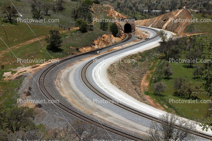 Tunnel, S-Curve, Tehachapi