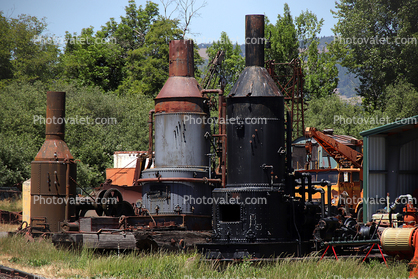 Logging Mules, Steam Power