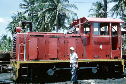 Switcher 4, Engine, Locomotive, Bukit Besi, 1950s