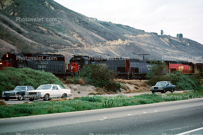SP 7373, SP 9366, Ventura County, California, PCH, 12 March 1987