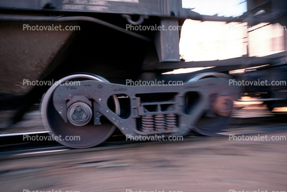 Rail Wheels, Rail Trucks, Shock Springs, 12 February 1988
