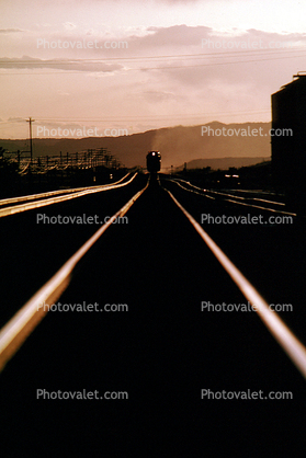 Railroad Tracks, Gallup NM, 3 June 1989
