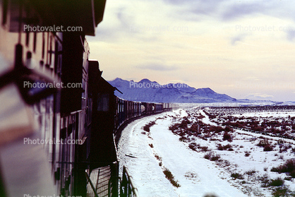 Southern Pacific Train, Diesel Locomotive, 31 December 1992
