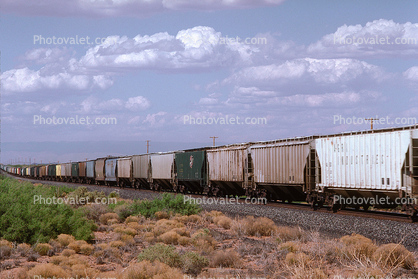Southern Pacific, Hopper, rolling stock, southern New Mexico, USA