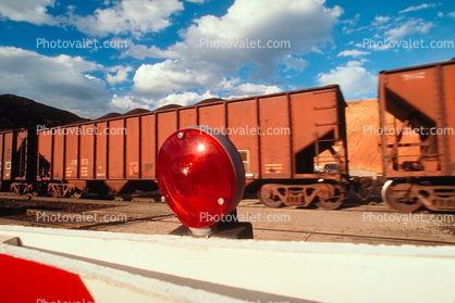 Railroad Crossing, hopper, rolling stock, Caution, warning, 11 September 1994