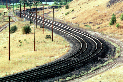 Railroad S-Curve, Double Track, 11 September 1994