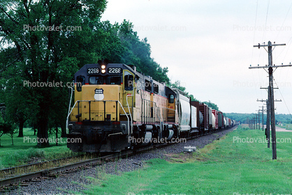 UP 2268, Union Pacific, Diesel Electric Locomotive, 23 May 1995