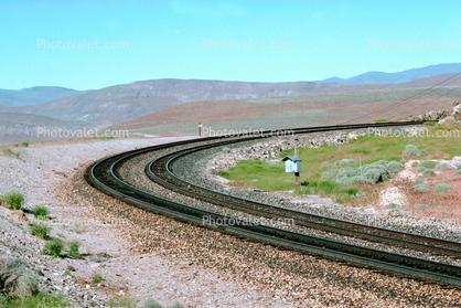 Track Curve, Black Rock Desert, Gerlach, Nevada