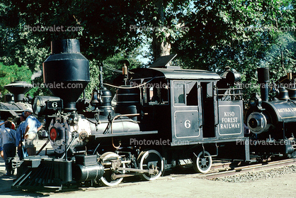 Kiso Forest Railway No. 6, Steam Engine