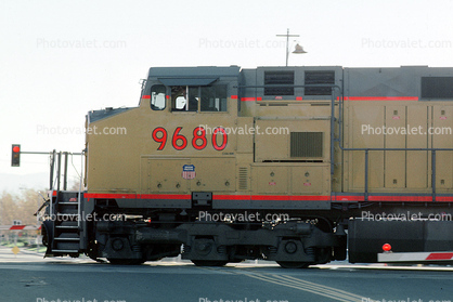 UP 9680, Union Pacific, Klamath Lake,, Ontario, 23 December 1999