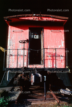 Great Northern Caboose, Solano County, 12 March 2000
