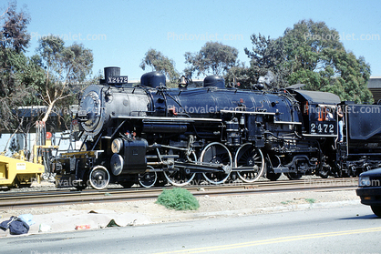 X2472, Southern Pacific Railroad, 4-6-2, SP 2472 Steam Locomotive, Pacific 231