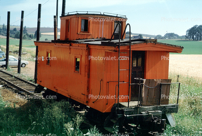 red caboose, August 1965, 1960s