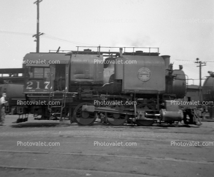 Southern Pacific, SP 217, Switcher, 0-6-0, 1950s
