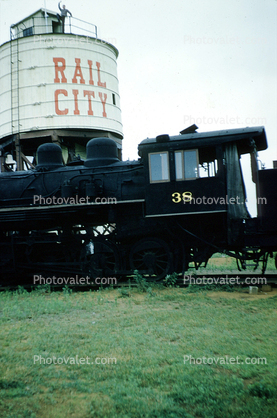 Rail City, 38, Water Tank, 1957