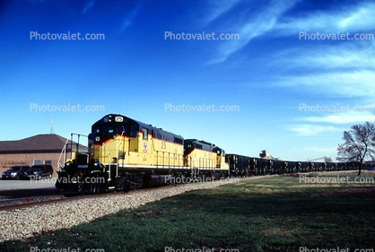 Coal Train, Dair GP9m, Dell Rapids South Dakota