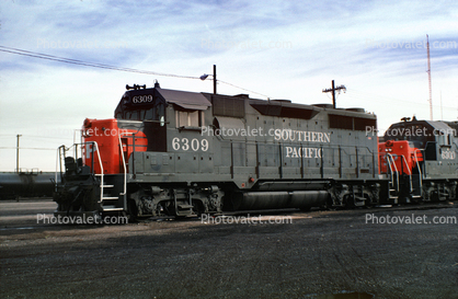 GP35R, Southern Pacific 6309, 1979