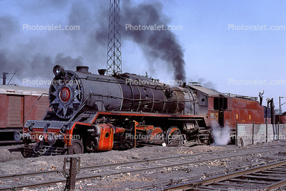 JHI 9230, Indian Railways 2-8-2, Delhi, February 1987