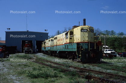 EMD GP7 #1001, Peabody Coal Mining Company Diesel Locomotive, PCCX 1001