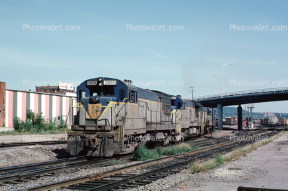 AP-3 2303, 2302, Delaware & Hudson Locomotive, Binghampton New York