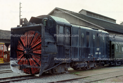 MW 210, Rotary Snow Plow, Southern Pacific