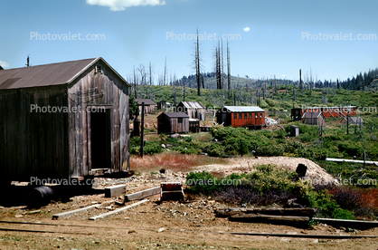Lumber Camp, buildings, housing, 1960s