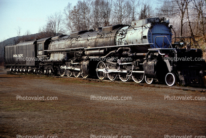 Big Boy, Union Pacific UP 4012, Alco 4-8-8-4, Bellows Falls, Vermont