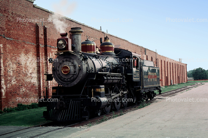 FWWRR 2248 Tarantula, Steam Locomotive, 4-6-0, Ft. Worth & Western, Fort Worth