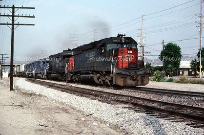 Southern Pacific, SP 9021, EMD SD45, SD45
