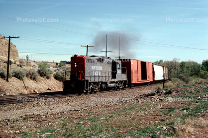 Southern Pacific, Boxcar, tracks, SP 3412