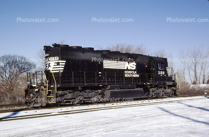 NS 3189, Norfolk Southern, Moraine, Montgomery County, Ohio