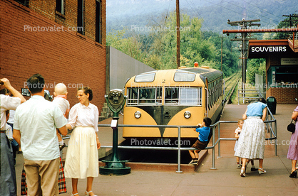 Lookout Mountain Incline, Funicular Railway, Chattanooga, Tennessee, August 17, 1966, 1960s