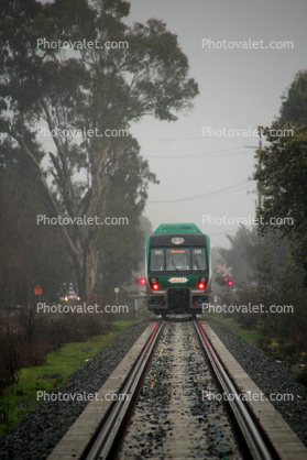 SMART train in the rain