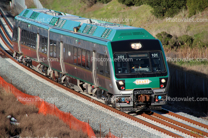 SMART Train 101, Novato?San Marin/Atherton Station