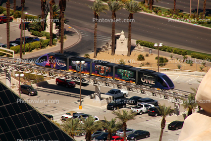 Las Vegas Monorail Train
