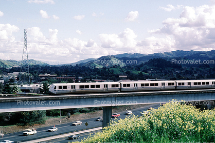 BART train, Bay Area Rapid Transit