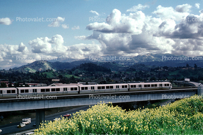 BART train, Bay Area Rapid Transit