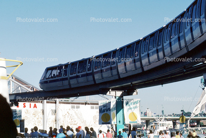 Monorail, Vancouver Worlds Fair, 1986, 1980s