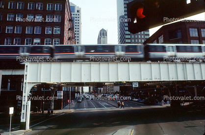 Chicago Elevated, downtown, CTA