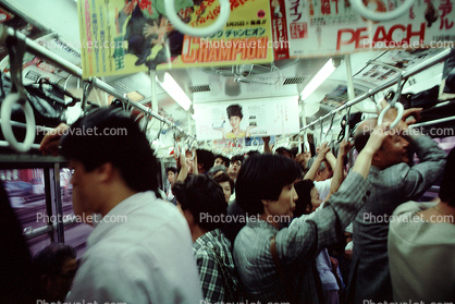 Passengers, Standing, Crowded, People, commuters