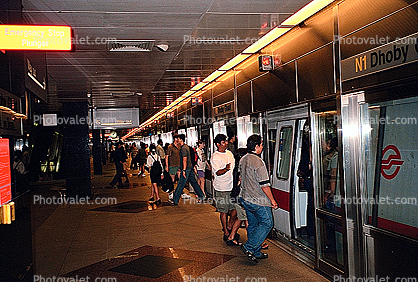 Train Station, commuters, people, platform